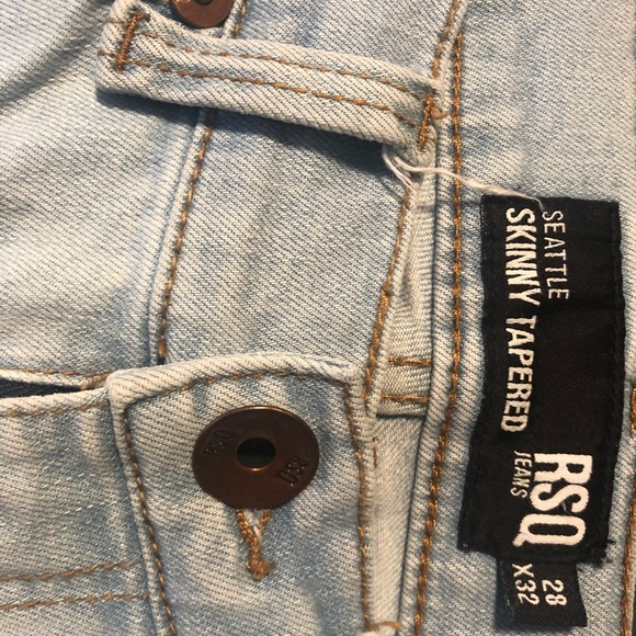 RSQ Seattle Skinny Tapered | Light Blue - Picture 5 of 5